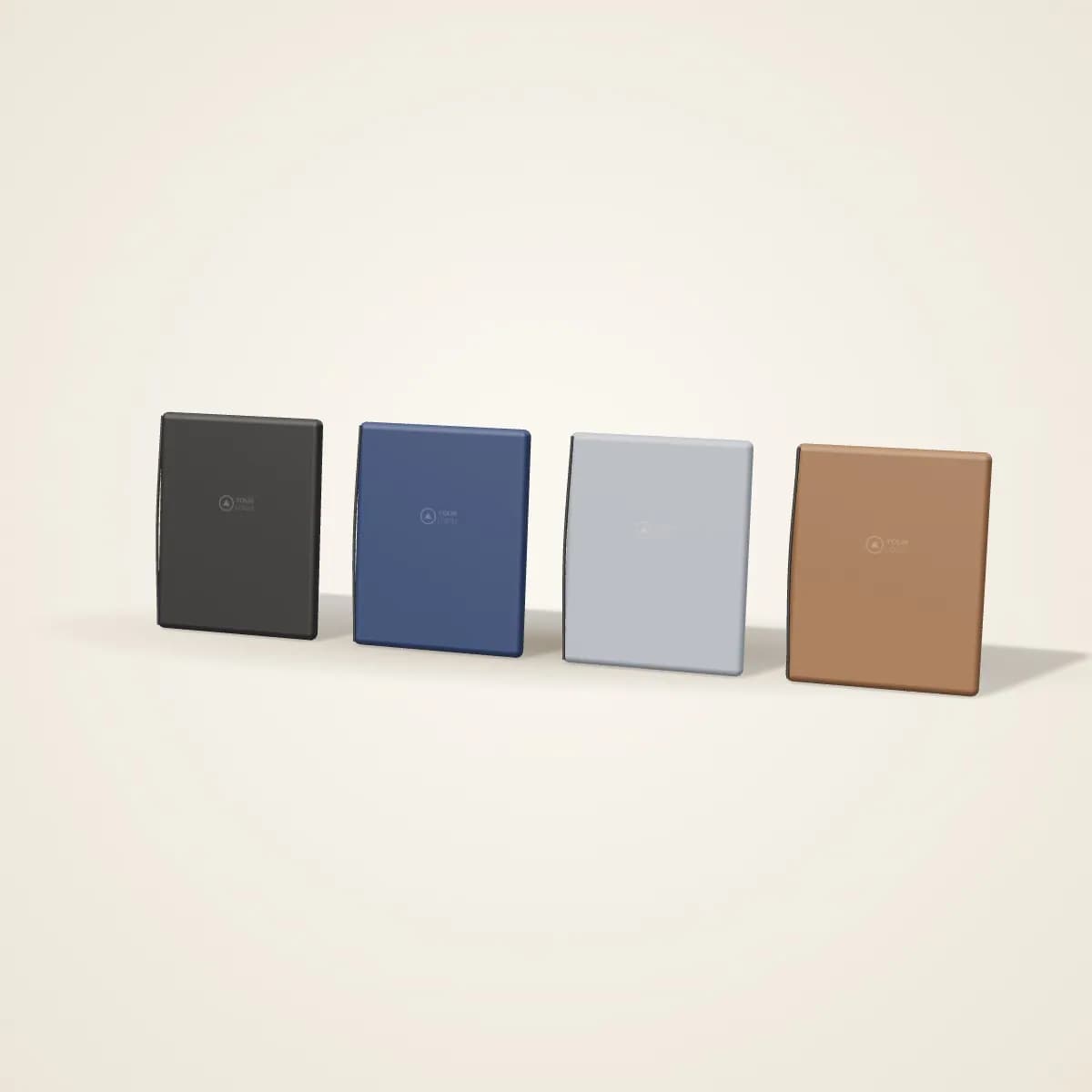 A5 Refillable Notebook Folio with Phone Pocket in a range of colours