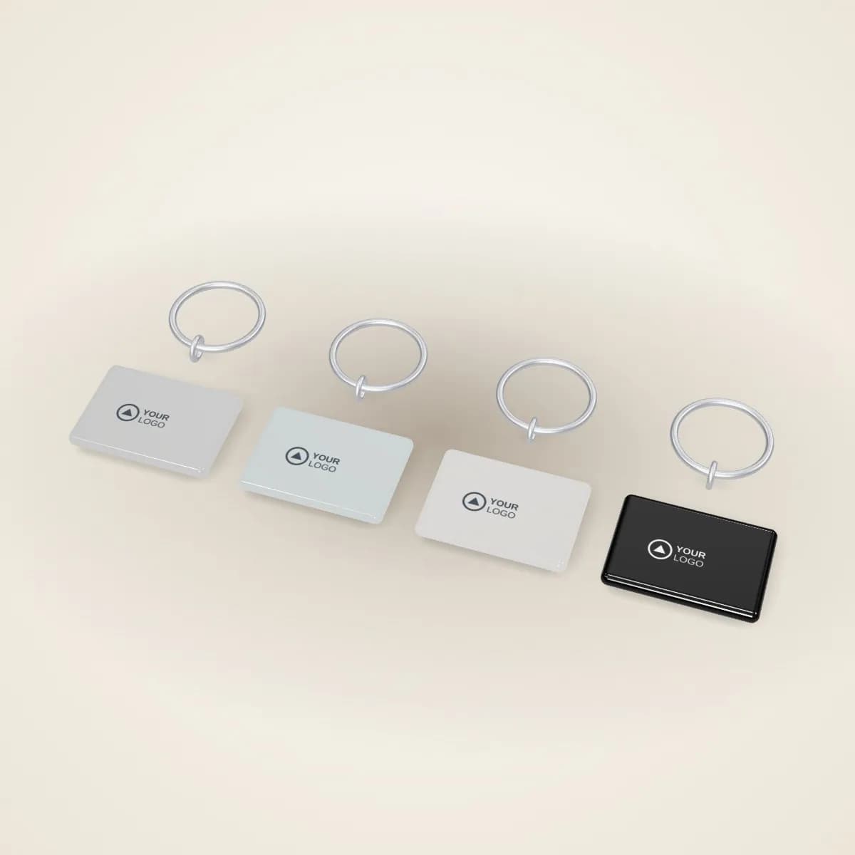 Acrylic Keychain with Full-Colour Print in a range of colours
