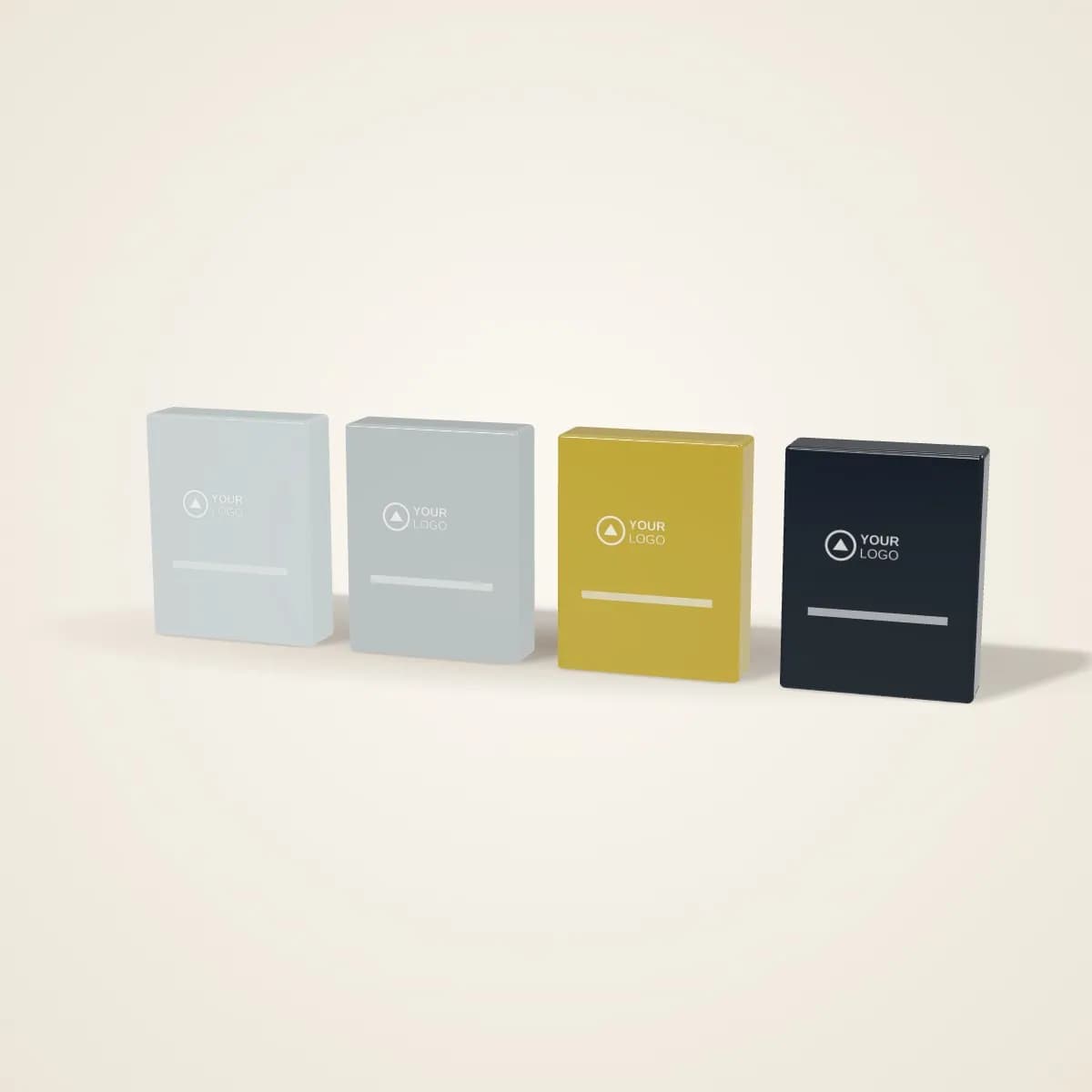 Crystal Desk Clock Award in a range of colours