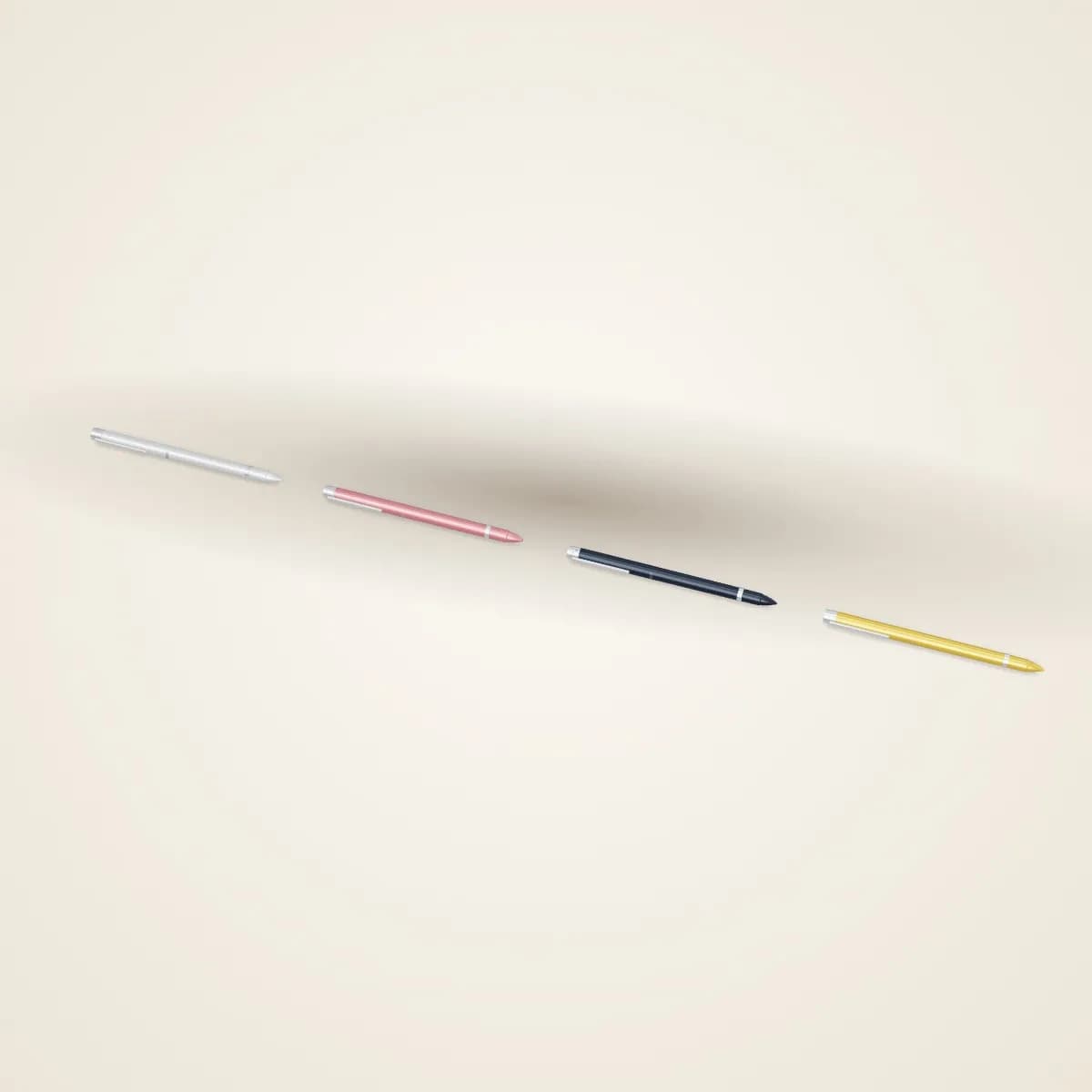 Crystal-Top Metal Ballpoint Pen in a range of colours