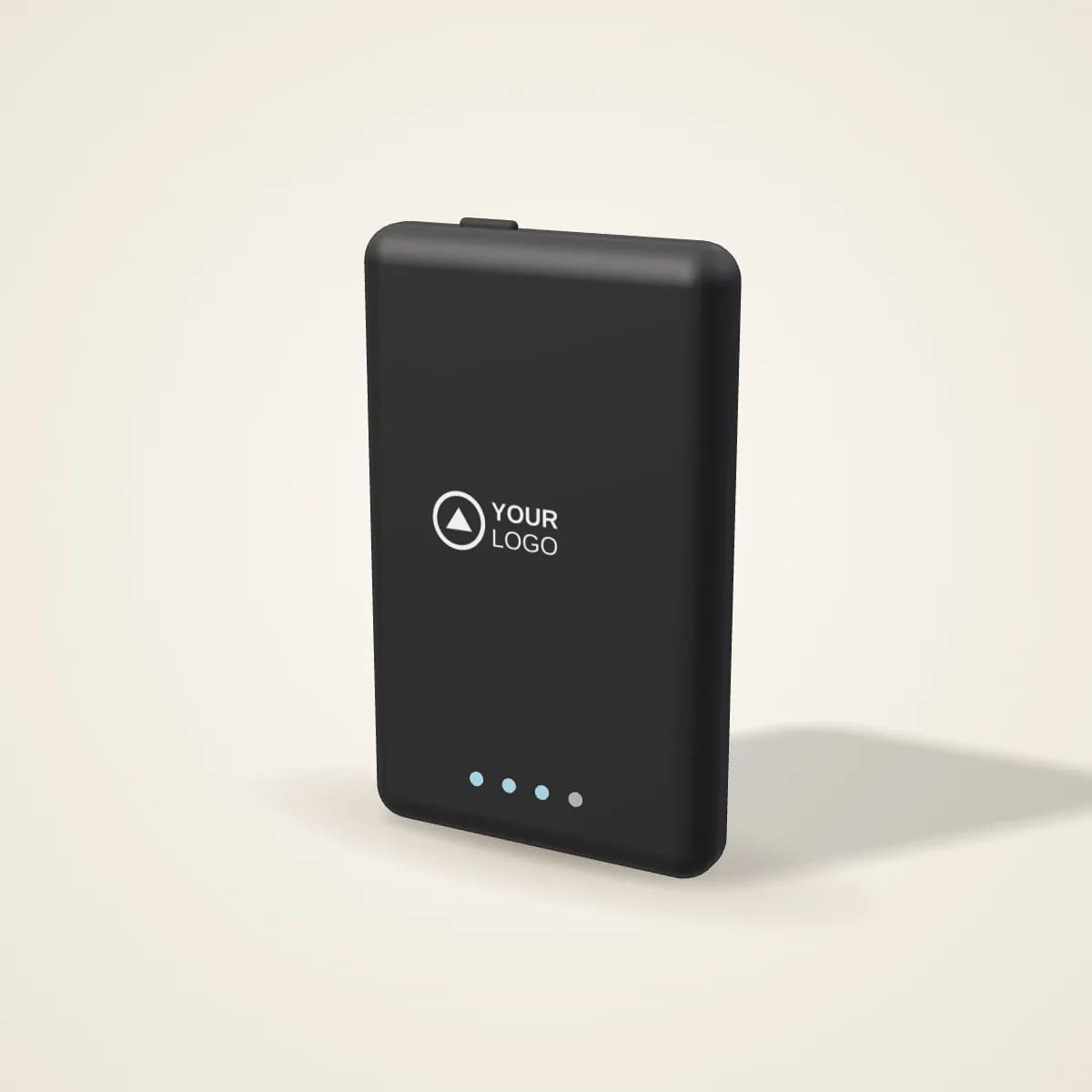 Cylinder Power Bank 2,600 mAh with a custom logo