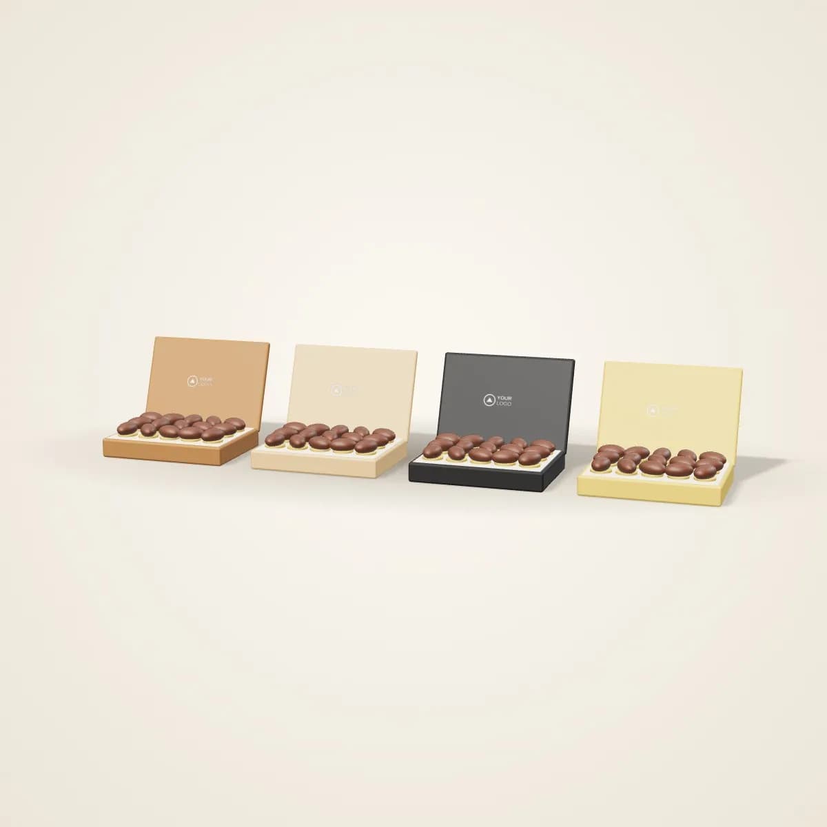 Dates and Arabic Sweets Gift Tray in a range of colours