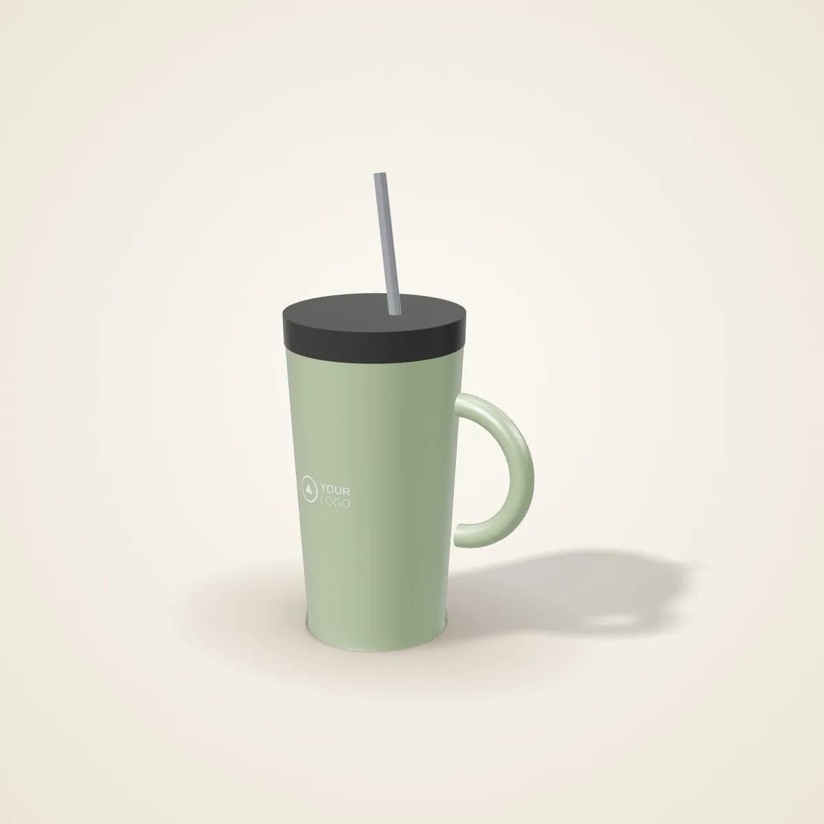 Large Insulated Tumbler with Handle 1.2 L with a custom logo