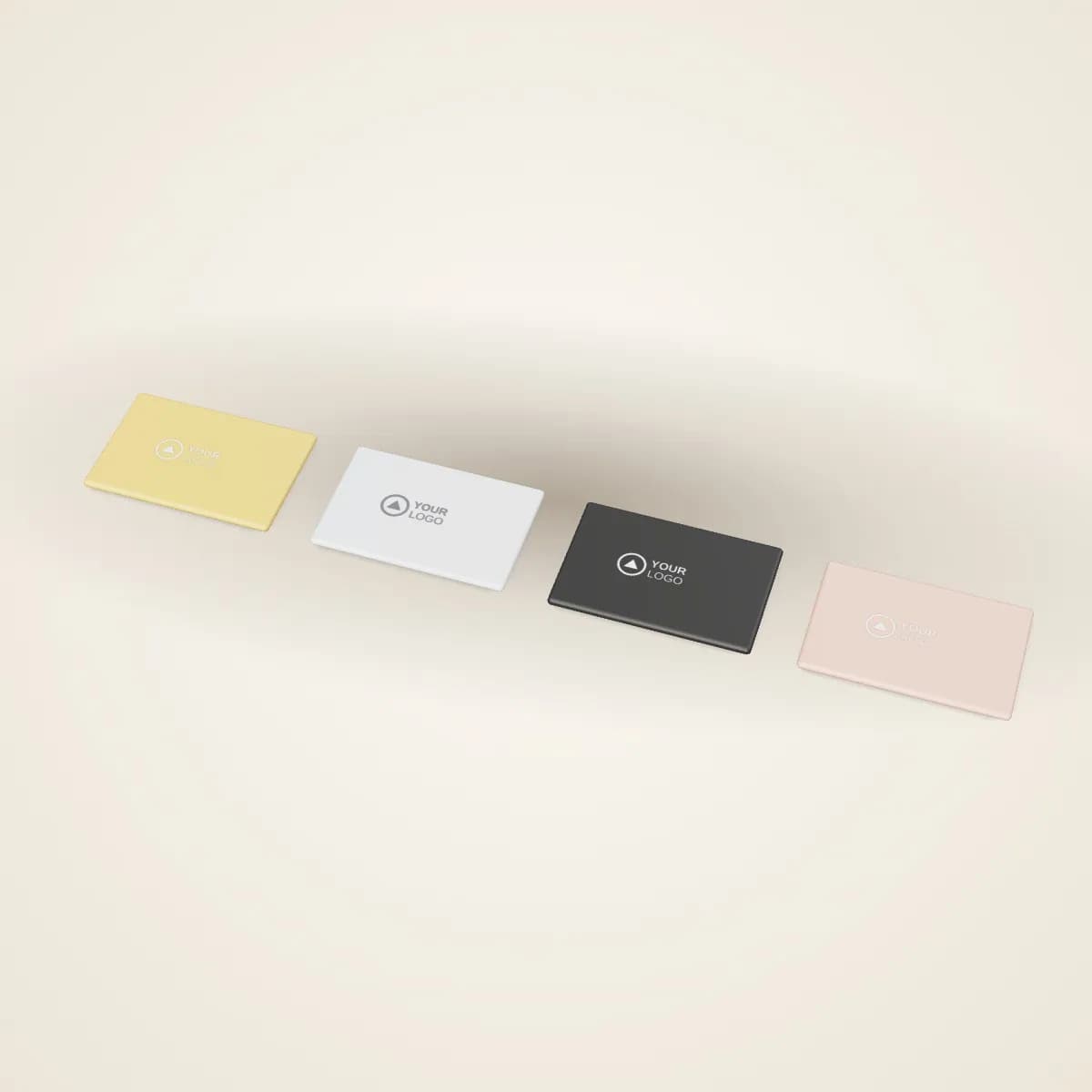 Metal Name Badge with Magnetic Back in a range of colours