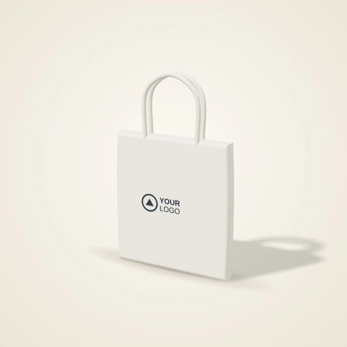 Natural Cotton Tote Bag 140 gsm with a custom logo