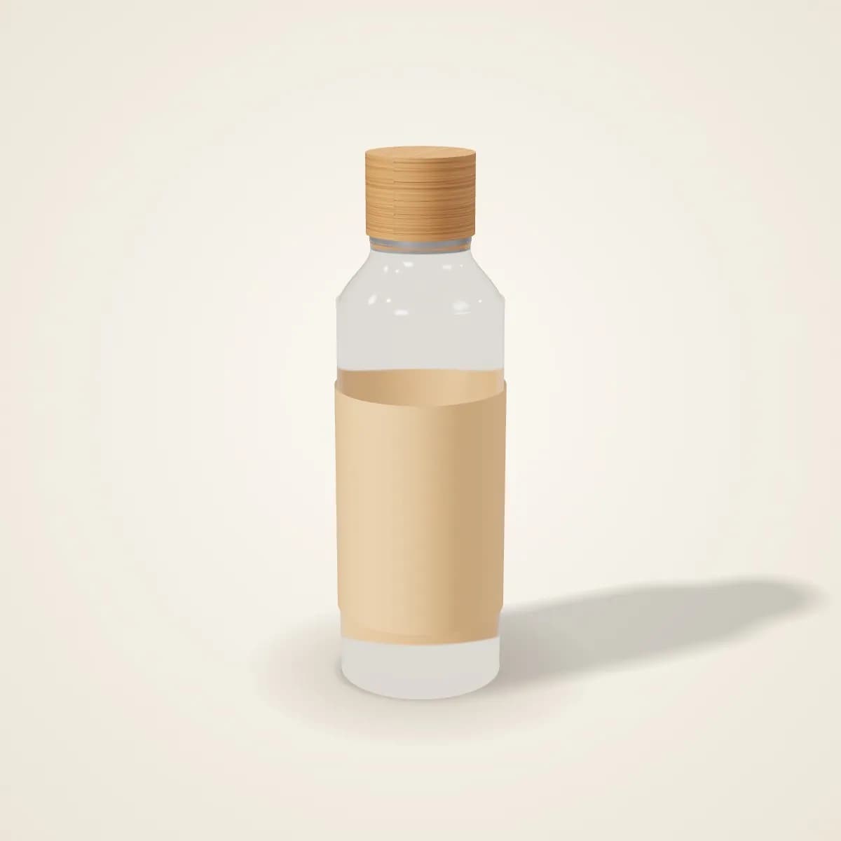 Personalised Sand Art Bottle with a custom logo