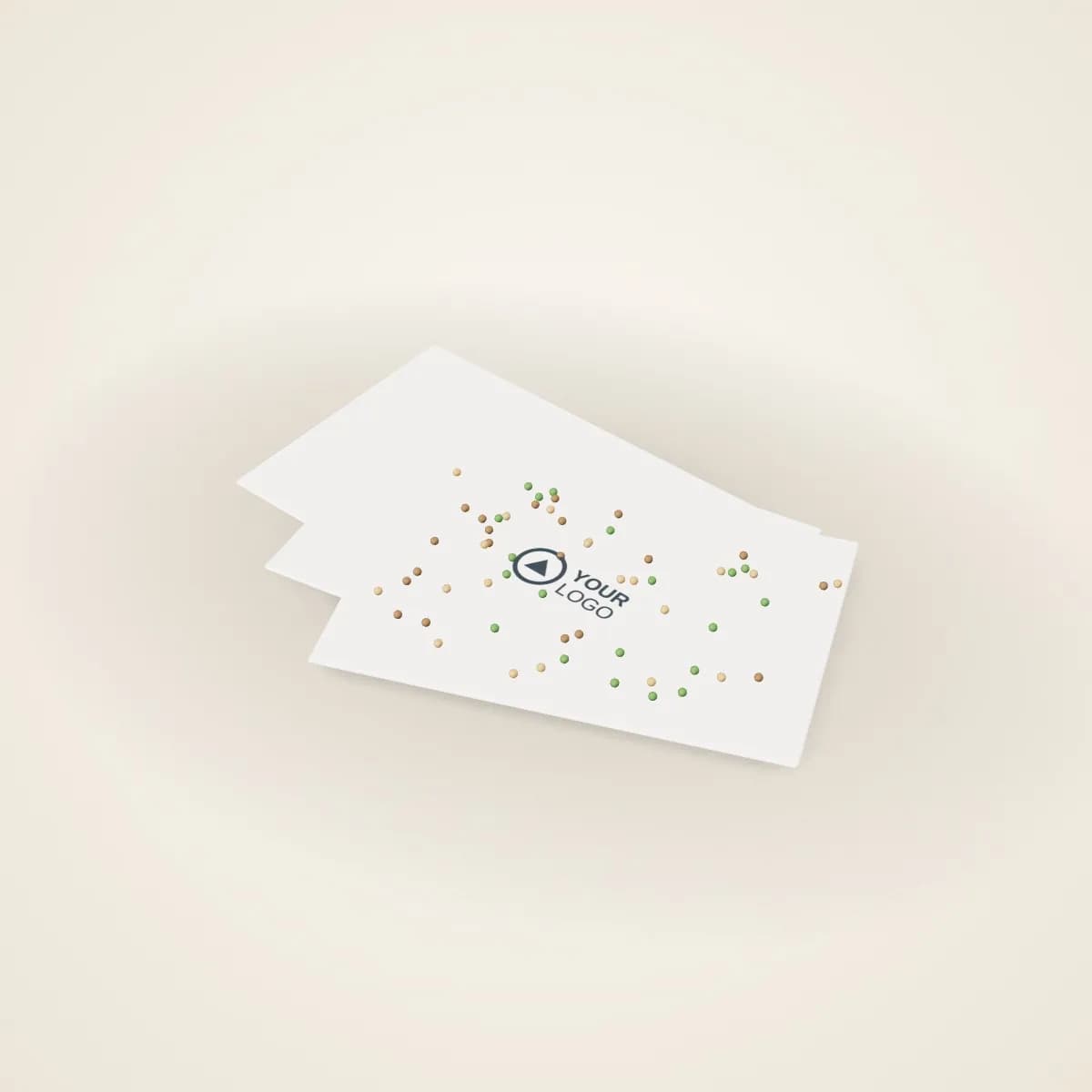 Plantable Seed Paper Cover Notepad B6 with a custom logo