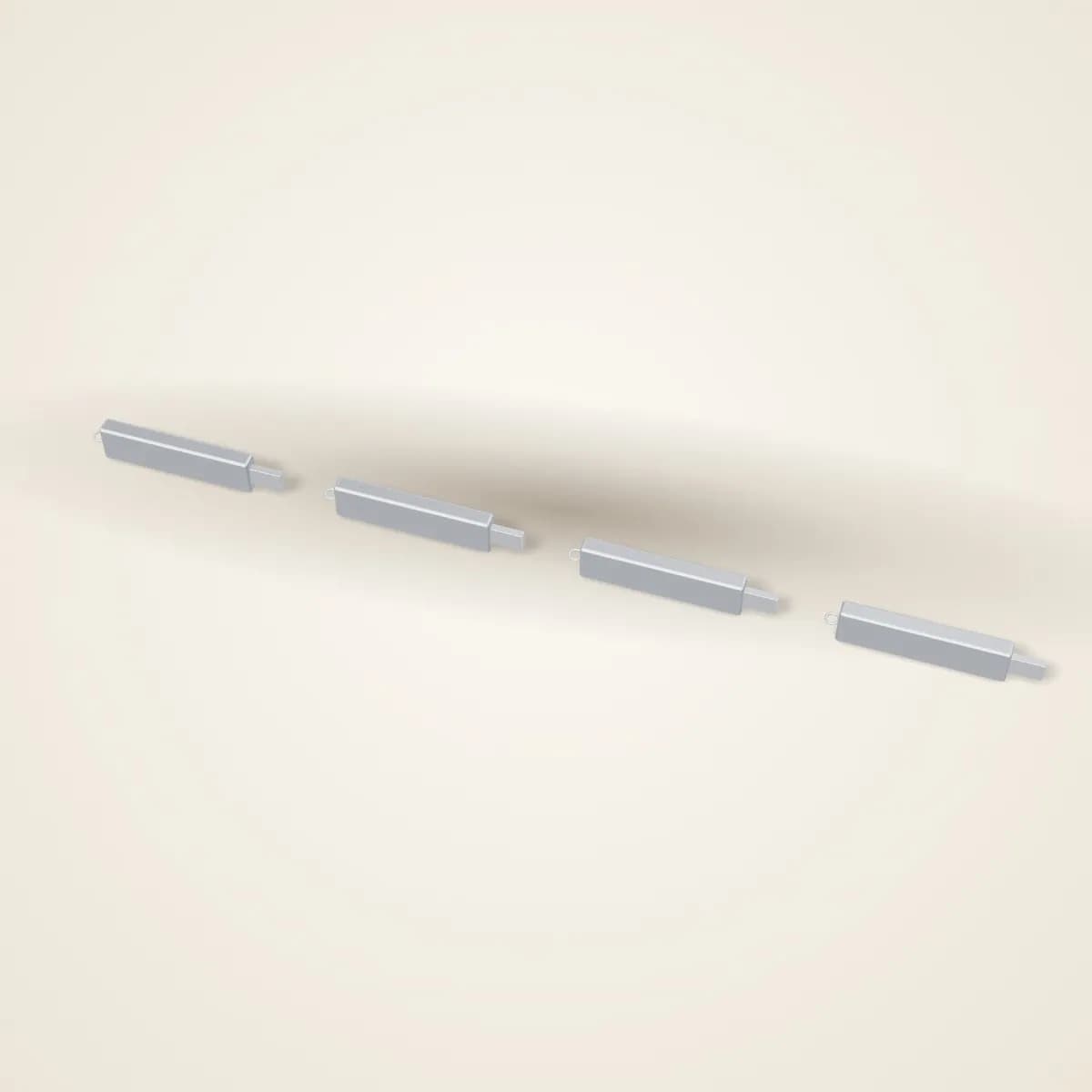 Plastic Capped USB Flash Drive 8 GB in a range of colours