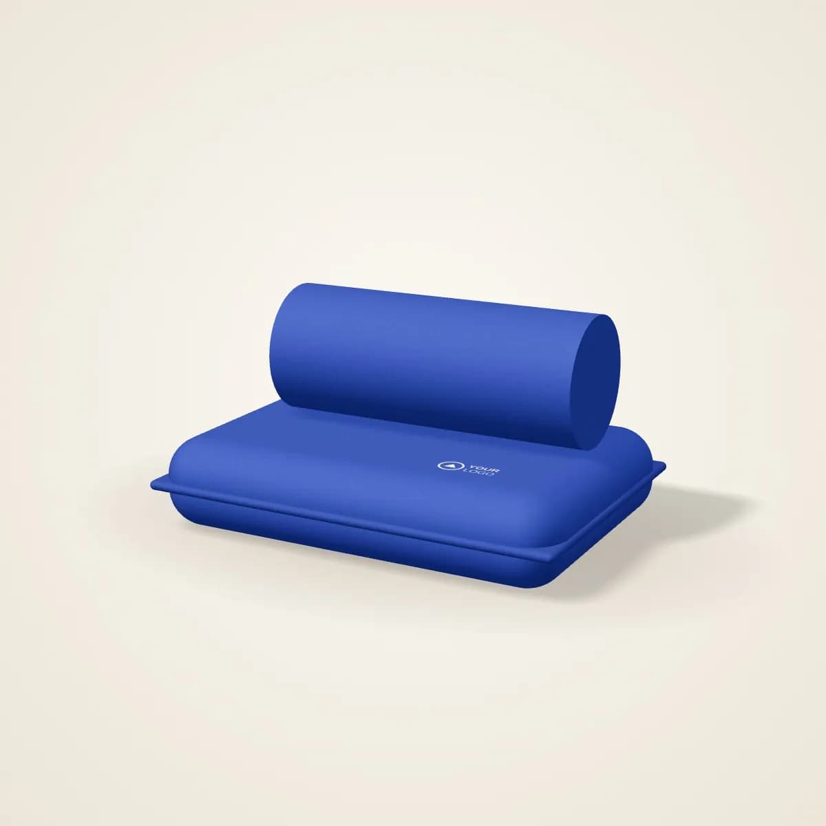 Polar Fleece Blanket with Embroidered Logo with a custom logo