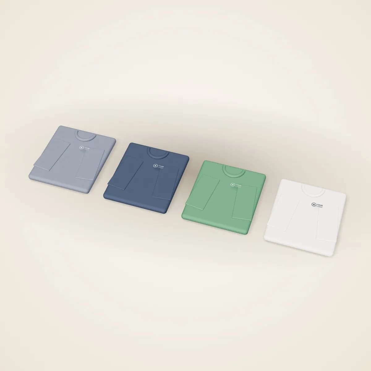 Recycled Cotton-Polyester Blend T-Shirt in a range of colours