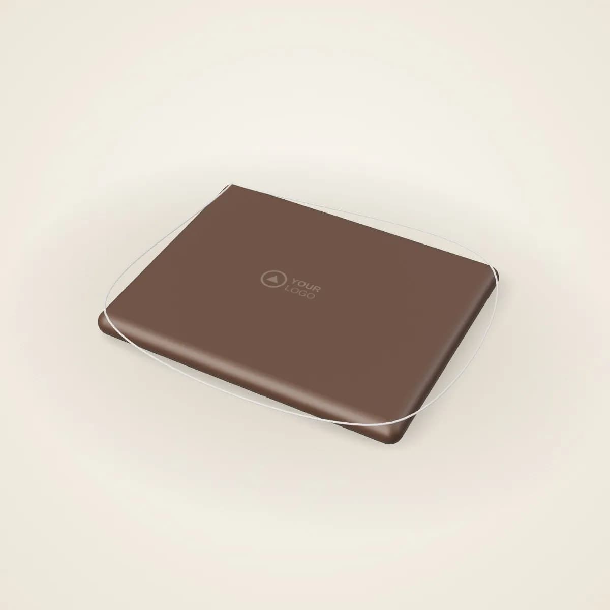 RFID-Blocking Leather Bifold Wallet with a custom logo