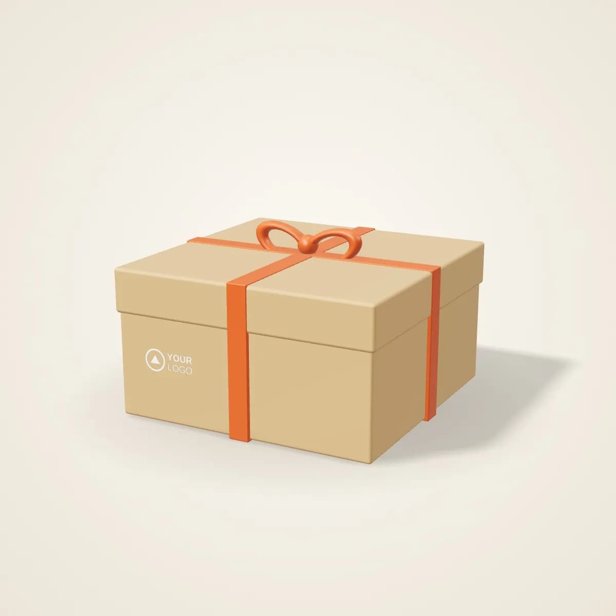 Round Paper Tube Gift Box with a custom logo