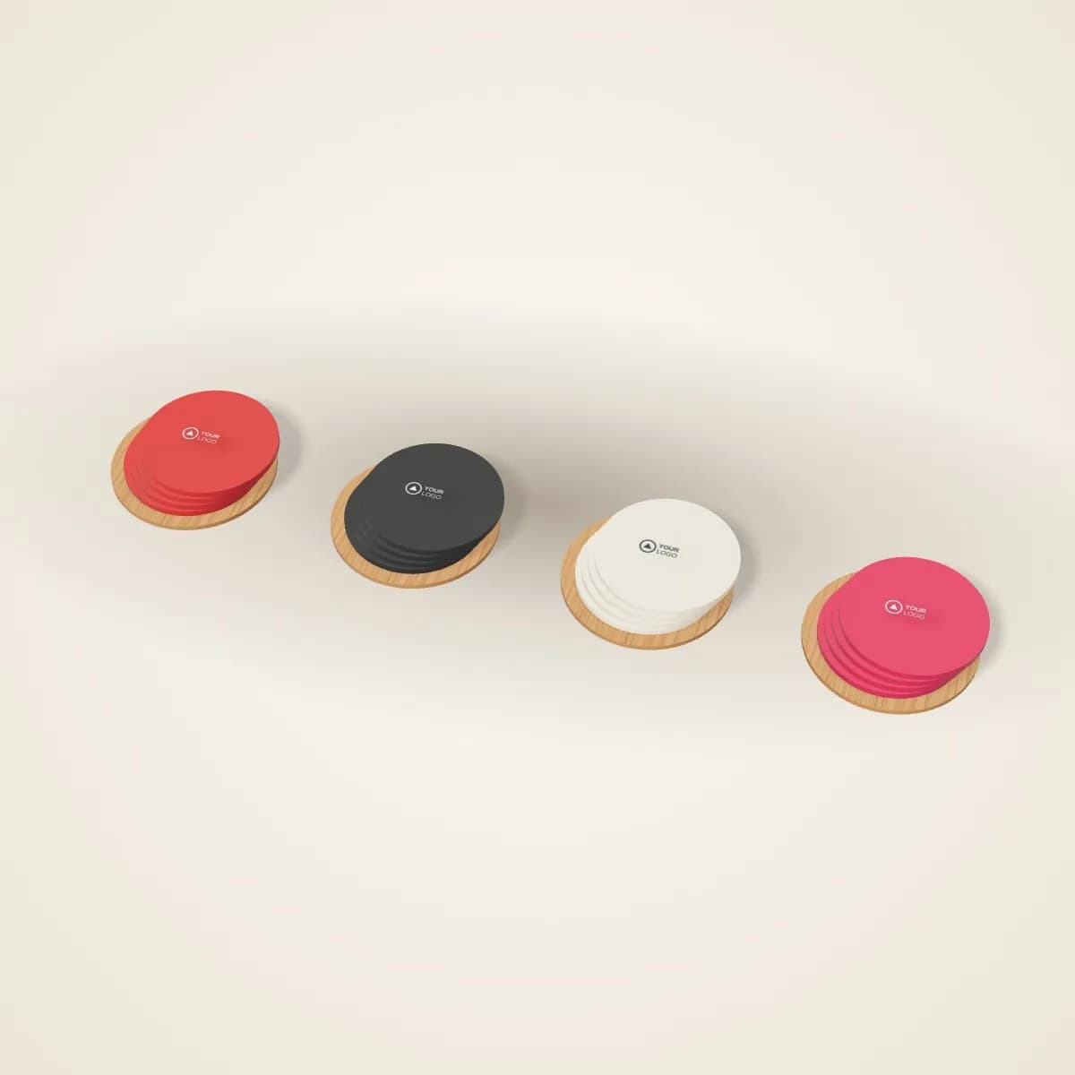 Sadu Pattern Coaster Set of 4 in a range of colours