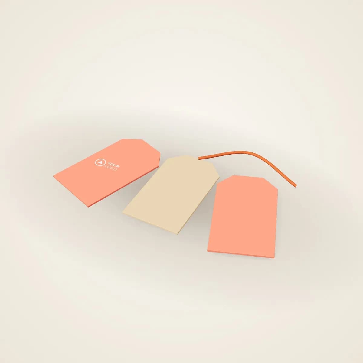 Scented Car Air Freshener Card with a custom logo