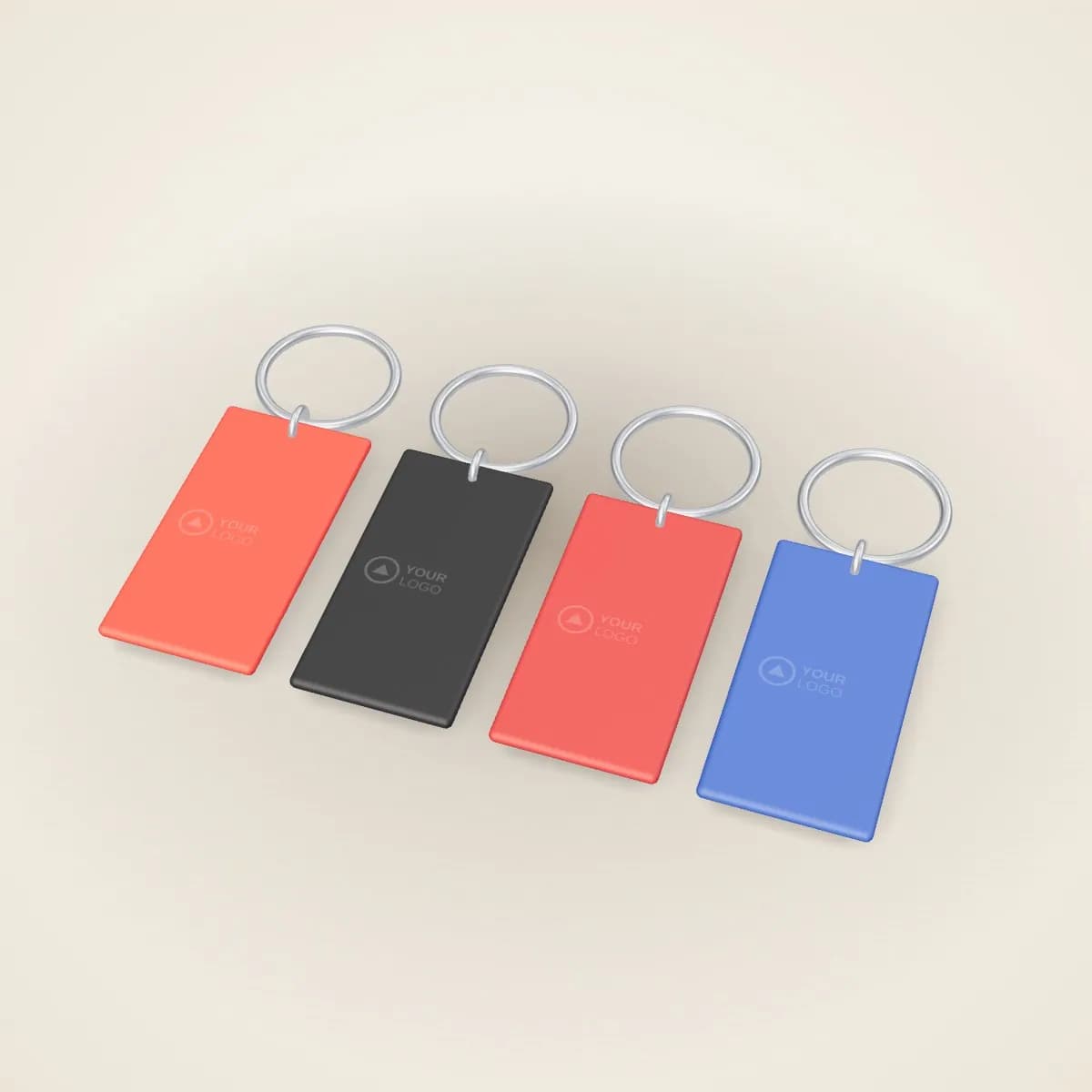 Silicone Luggage Tag with Custom Logo in a range of colours