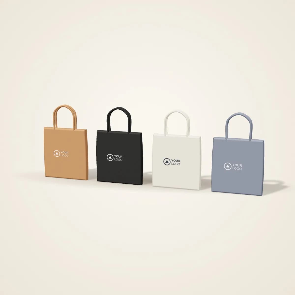 Washable Kraft Paper Tote Bag in a range of colours