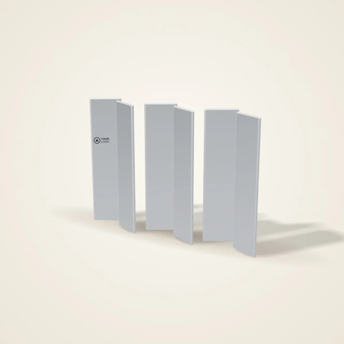 واقي شمس للزجاج الأمامي بتصميم المظلة مع شعار مخصص